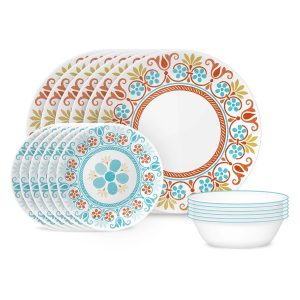 Corelle® Global Collection Terracotta Dreams 18-piece Dinnerware Set. Service for 6