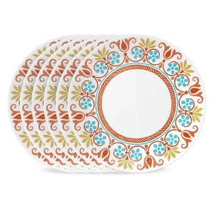 Corelle® Global Collection Terracotta Dreams 10.25 Dinner Plates. 6-pack