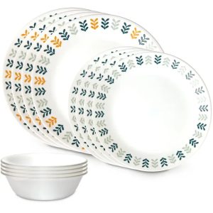 Corelle® Anders 12-piece Dinnerware Set. Service for 4